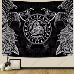 Aesthetic Tapestry Ancient Viking Meditation Runes Flags Tapestries Greek Mythology Wall Hanging Decor Bedroom Background Cloth - Image 4