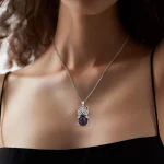 Eudora Cute Cat Amethyst Necklace Energy Natural Healing Stone Crystal Pendant Spiritual Jewelry Meditation Gift for Women Man - Image 6
