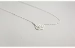 925 Sterling Silver feather Necklaces & Pendants For Women High Quality Sterling-silver-jewelry - Image 3