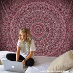 Mandala Tapestry Beach Yoga Mat Bedspread Table Cloth Hot New Decorative Wall Hanging Bohemia Indian Hippie Home 210x148cm - Image 6