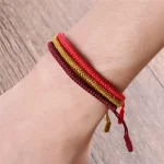 Multicolor Thread Bracelet Tibetan Buddhism Love Lucky Charm Tibetan Bracelets & Bangles For Women Men Handmade knot Rope - Image 6