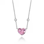 100% 925 Real Silver 10*12mm Heart-Shaped Aquamarine High Carbon Diamond Pendant Necklace for Women Wedding Party Fine Jewelry - Image 6