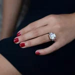 Wong Rain Vintage 925 Sterling Silver Emerald Cut Lab Sapphire Gemstone Wedding Engagement Ring Fine Jewelry Wholesale - Image 7