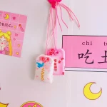 39Style New Omamori Pray Fortune Beauty Health Safe Transparent Wealth Bag Guard Talisman Pendant Keychain Couple Gift - Image 7