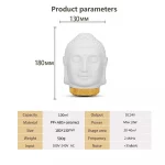 Wifi Control Air Humidifier Aroma Essential Oil Diffuser 7 Colors LED Night Light Cool Buddha Mist Maker Aromatherapy For Home - Image 6