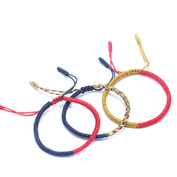 Multicolor Thread Bracelet Tibetan Buddhism Love Lucky Charm Tibetan Bracelets & Bangles For Women Men Handmade knot Rope - Image 4