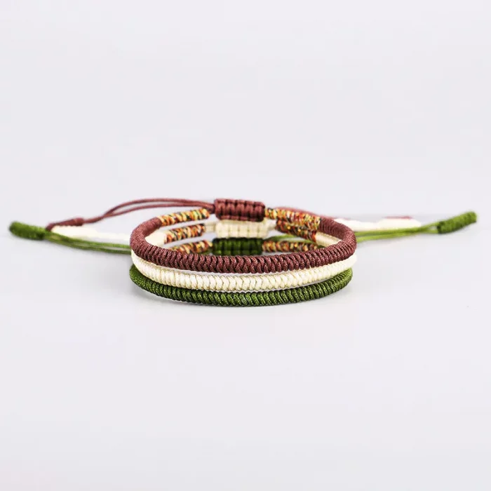 Multicolor Thread Bracelet Tibetan Buddhism Love Lucky Charm Tibetan Bracelets & Bangles For Women Men Handmade knot Rope - Image 5