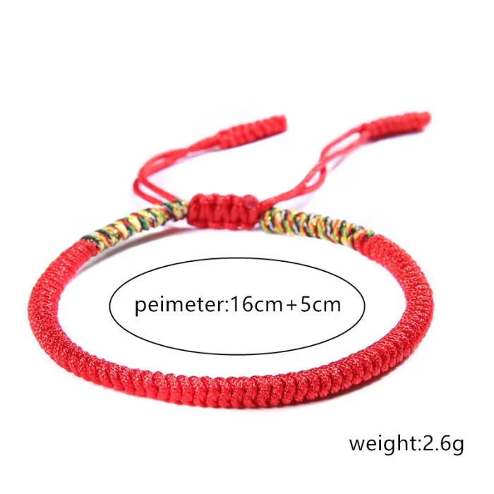 Multicolor Thread Bracelet Tibetan Buddhism Love Lucky Charm Tibetan Bracelets & Bangles For Women Men Handmade knot Rope - Image 7