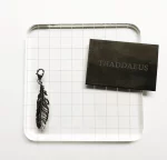 Rebel Feather Charm For Women Men Vintage 925 Sterling Silver Autumn Jewelry - Image 4