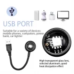 LED Sunset Lamp USB Rainbow Neon Night Light Projector Lamp Room Phone Self Photography Atmosphere Light Bedroom Wall Decor Gift - Image 2