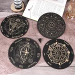 Star Pendulum Board Dowsing Divination Board Magics Meditation Decision Plate Metaphysical Message Board Witchs Altar Supplies - Image 5