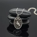 Odin Raven Triple Moon Goddess Viking Pendant Necklace Wicca Pagan Talisman Amulet Witchcraft Jewelry Valentines Day Gift - Image 2