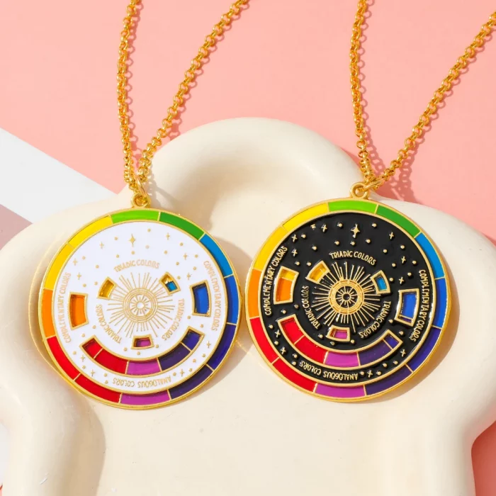 Color Wheel Keyring for Painters, Interactive Keychain, Art Keychains, Gifts - Image 4