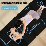 Yoga Mat for Men & Women, Non-Slip & Shock Absorbing, Ideal for Home Pilates, Floor Workouts - Image 5