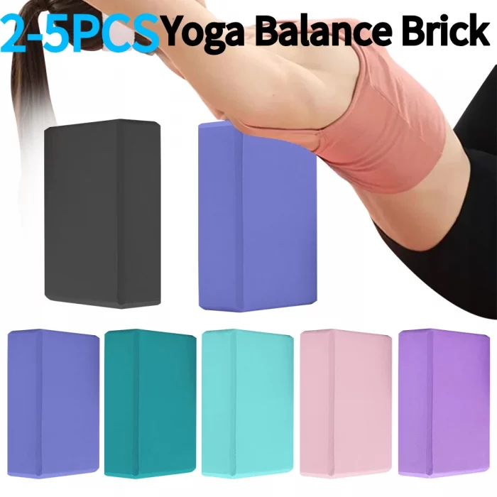 2-5PCS EVA Yoga Block Yoga Building Blocks Moisture-Proof High Density Yoga Blocks Body Shaping Yoga Blocks Yoga Supplies - Image 3