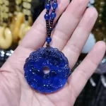 Green Jade Hand-Carved Dragon Hollow Jade Pendant Necklace Fashion Chinese Amulet Women Man'S Lucky Necklace Jewelry Gift - Image 3