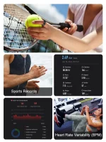 New Smart Ring R09 Health Monitor Multi Sport Mode Skin Temperature Measurement 5ATM Waterproof Smart Ring With Charging Case - Image 3