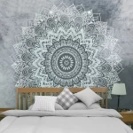 Mandala Tapestry Indian Wall Hanging Decor Blanket Yoga Mat Shawl Carpet Home Cushion Throw - Image 2