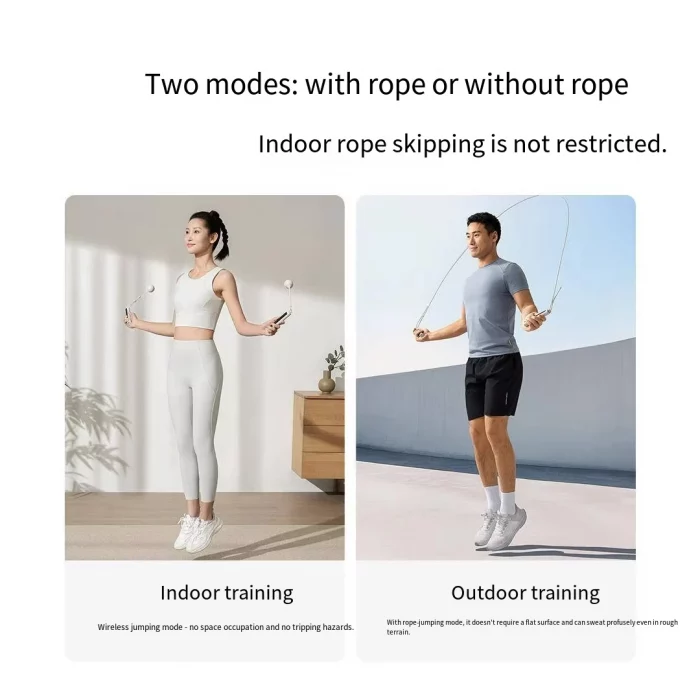 Xiaomi Mijia Smart Skipping Jump Rope 2 Digital Counter Adjustable Calorie Calculation Fitness Exercise with Xiaomi Sports App - Image 4