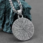 Viking Spartan Warrior Mask Necklace Stainless Steel Men Hip Hop Punk Amulet Pendant Necklace Vintage Warrior Jewelry Wholesale - Image 3