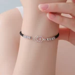 Stainless Steel 7 Chakra Charm Bracelet Adjustable Red Black Rope Women's Hand Bracelets Yoga Meditation Amulet Jewelry Gifts - Image 7