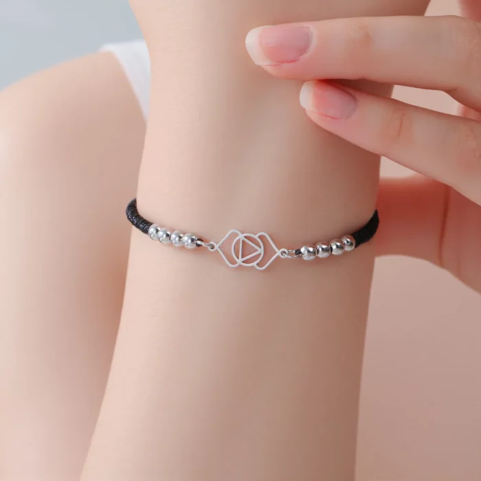 Stainless Steel 7 Chakra Charm Bracelet Adjustable Red Black Rope Women's Hand Bracelets Yoga Meditation Amulet Jewelry Gifts - Image 7
