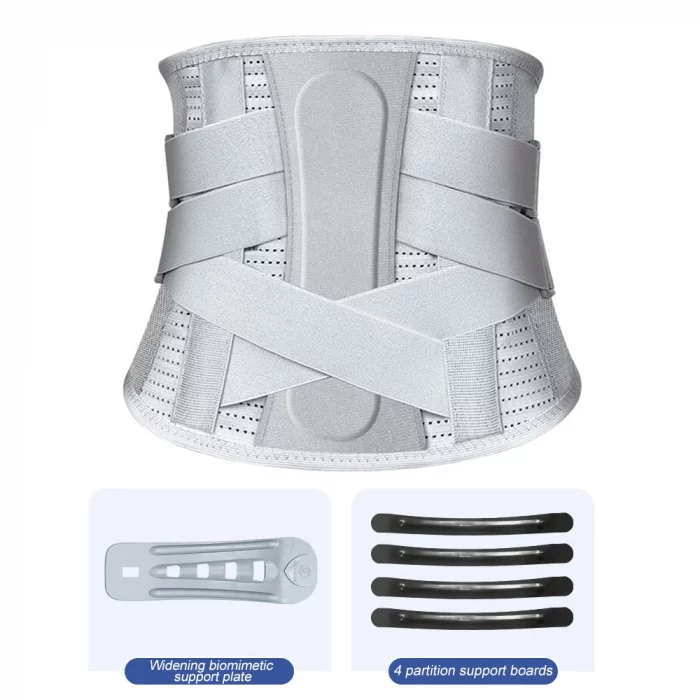 1 Pcs Back Brace for Lower Back Pain Relief, Lumbar Support Belt with Lumbar Pad, Ergonomic Design for Herniated Disc, Sciatica - Image 7