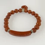 Natural amethyst red agate Druzy Rose Quartz Gemstone Beaded Beads Bracelet for Women Girls Jewelry Gifts - Image 4