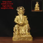 Feng Shui Offerings Buddha Copper Statue of The Dragon King East Sea Statue Home Living Crafts - Image 6