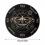 Ouija Boards Wooden Witch Divination Board Witch Crafts Supplies Fortune Telling Toys Decision Making Pendulum Witch Altar - Image 7