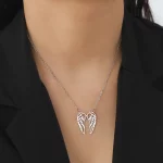 Wing Necklace Angel Chain Supernatural Amulet Gift For Woman Man Stainless Steel Talisman Pendant Fashion Jewelry - Image 5