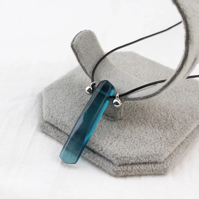 Hokage Tsunade Gemstone Nature Jade Pendant Uzumaki Charms Necklace Halskette Anime Cosplay Prop Jewelry Adornment - Image 7