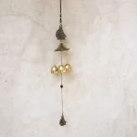 Retro Wind Chimes Copper Wind Bell Hanging Pendants Garden Decorations Outdoor Oriental Lucky Pendants - Image 3