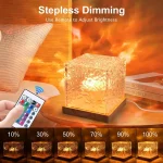 New RGB 16 Colors Night Light Remote Ocean Wave Projection Lamp Aurora Projector Lights Home Decor Rechargeable Table Nightlight - Image 4
