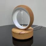 Quiet Cool Mist Humidifier, Anti Gravity Water Drop Humidifier, with LED Night Light 680ml Tank, Raindrop Humidifier, 3-way Mode