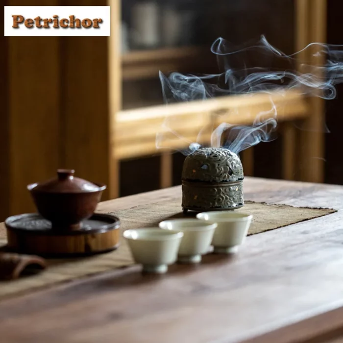 Handmade Japanese Kiln Fambe Antique Incense Holder Antique Incense Waterfall Incense Burners Meditation Censer Indoor Craft - Image 7