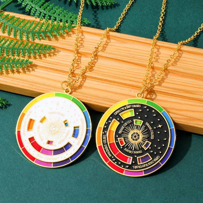 Color Wheel Keyring for Painters, Interactive Keychain, Art Keychains, Gifts - Image 3