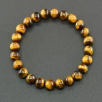 5A Natural Yellow Tiger Eye Bracelets Men Women Charm Beads Stone Jewelry Gain Wealth and Money Bangle One Dollar Item Pulsera - Image 6