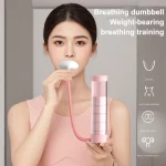 Men and Women's Abdominal Muscle Trainer, Deep Breathing Exercise Dumbbell Set, Lung Capacity Boosting Device - Image 2
