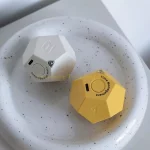 QX2E Timer Cube-Kitchen Timers for Cooking Studying Working Sports White Yellow - Image 4