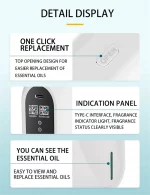 Scent Machine Aroma Diffuser For Hotel Home Waterless Essential Oil Diffuser For Home Fragrance Bluetooth APP Control - Image 7