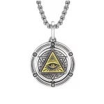 Eye of Horus Necklace Evil Eye Pendant Ancient Egypt Protection Necklace Jewelry Gift Men and Women Spiritual Amulets - Image 4