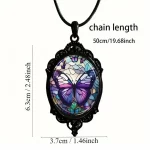 Retro Gothic Moon And Sun Pendant Necklace Women Men Punk Cross Metal Leather Rope Chain Vintage Jewelry Gift - Image 7