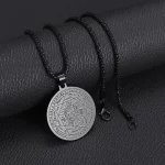 Stainless Steel 7 Archangel Seal Necklace Solomon Kabbalah Seal Pendant Men's Supernatural Protection Amulet Magical Jewelry - Image 5