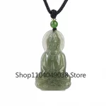 Guanyin Head Pendant Necklace Jade Pendant Bodhisattva Pendant Ladies' Fashion Matching Natural Jewelry - Image 5