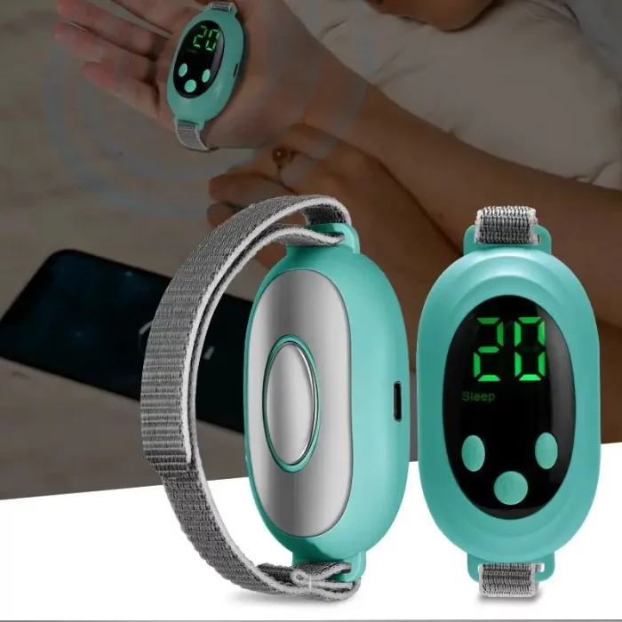New Microcurrent Sleep Aid Device EMS Sleep Aid Machine Sleep Instrument for Insomnia Stress Anxiety Relief Palm Pulse Massager - Image 2