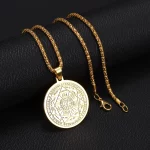 Stainless Steel 7 Archangel Seal Necklace Solomon Kabbalah Seal Pendant Men's Supernatural Protection Amulet Magical Jewelry - Image 6