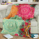 3D Bohemia Meditation Mandala nature Spirit Yoga Blanket,Soft Throw Blanket for Home Bedroom Bed Sofa Picnic Cover Blanket Kids - Image 2