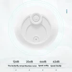 Portable Water Drop Humidifier USB Desktop Indoor Air Atomization Humidifier Household Mute Large Spray Humidifier - Image 6