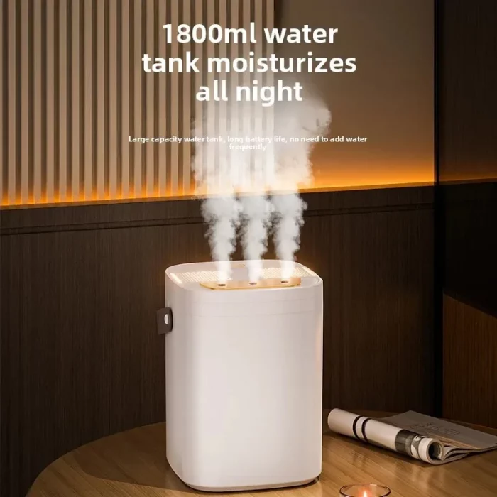 1.8L Ultrasonic Humidifier 3-in-1 Night Light Aromatherapy Diffuser Dual Filter Auto Shut-Off Ultra Quiet Baby Office Car Home - Image 11